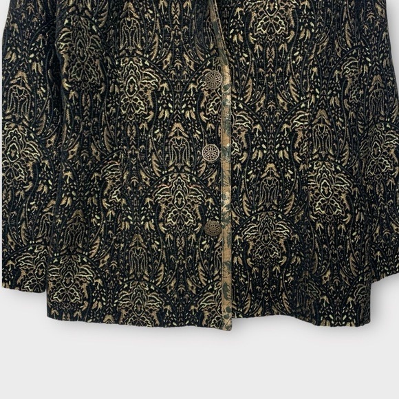 Chicos Baroque Brocade Tapestry BlazerJacket - Picture 2 of 7